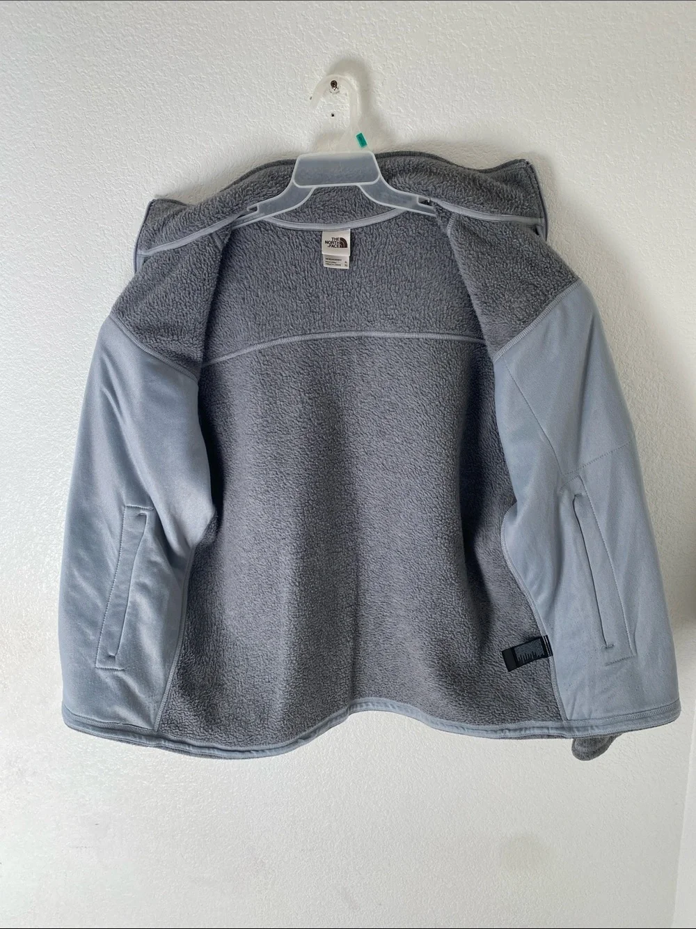 The North Face Men’s Gordon Lyons Heather Gray Full-Zip Fleece Jacket Size XL